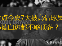 盤點今夏7大被高估球員：韋德白邊都不夠頂薪？